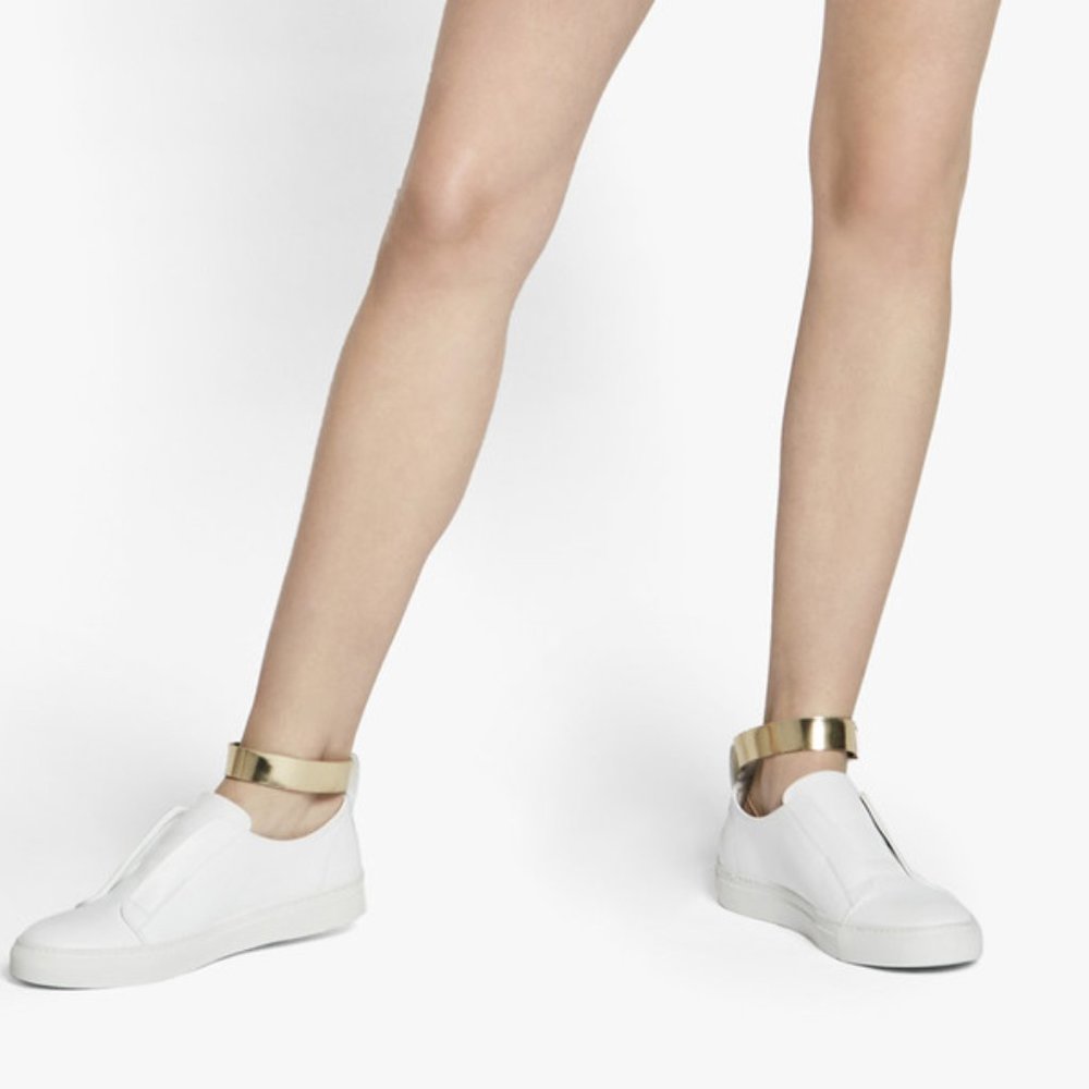 M. GEMI X GOOP SNEAKER WITH ANKLE DETAIL SIZE 37